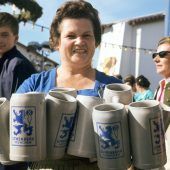 Ein Bierkrug voller Vorfreude