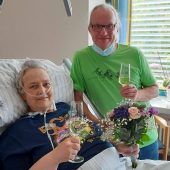Hochzeit wenige Stunden vor dem Tod