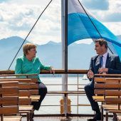 Präsident kommt zur Chiemsee-Show