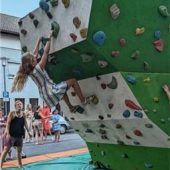 Boulderblock eine Attraktion