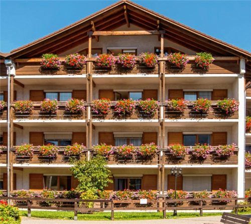 Am 11. Juli werden die Wohneinheiten des Alpenparks Kiefersfelden zwangsversteigert Foto RE