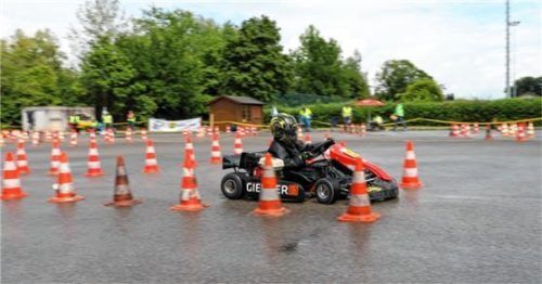 Aurelio Pellkofer auf dem Weg zum Sieg in der Klasse 3. Foto Stefanie Pahlke-Sach