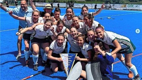 Das Mehr im Sport: „Leistung finden wir gut, wenn sie fair und menschenwürdig erbracht wird.“ Dieses Leitmotiv verkörpern in Deutschland heute knapp 1100 DJK-Vereine. Im Bild die Feldhockey-Damen, bayerischer Meister 2023.