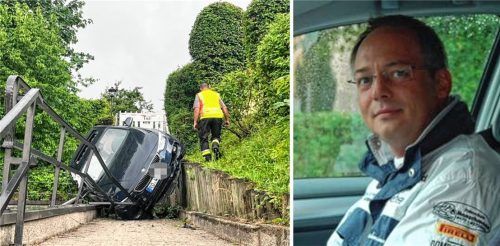 Der Rosenheimer Fahrlehrer Uwe Hanschmann schlägt nach dem Unfall am Bernauer Friedhof Alarm. Fotos gbf/Archiv