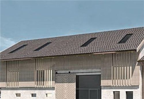 Die Illustration soll den Charakter des Hofes in Zukunft zeigen. Wencke Elbert