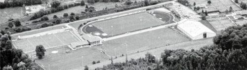 Ein Meilenstein in der 100-jährigen Geschichte des Sportbund Rosenheim: der Umzug auf das neue Sportgelände an der Pürstlingstraße. Foto SBR