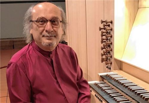 Ennio Cominetti, Organist aus Varenna am Comersee. Foto prokop