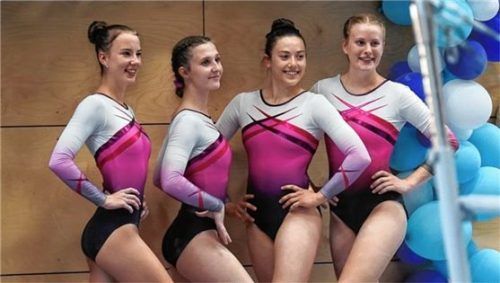 Erfolg beim ersten Wettkampftag: Beide Mannschaften des TV Obing siegten in Waging.Foto Christian Habel