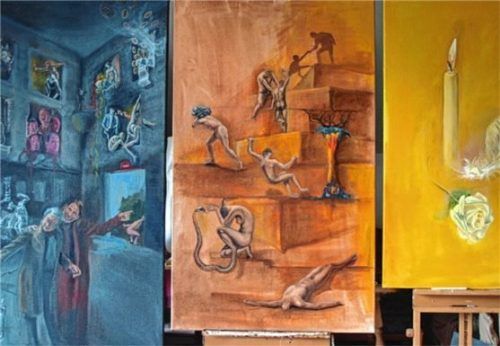 Hölle, Fegefeuer und Himmel sind Themen in Dantes „Göttlicher Komödie“. Foto re