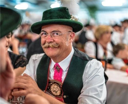 Ihm gefiel‘s: Gauvorsitzender Pankraz Perfler.