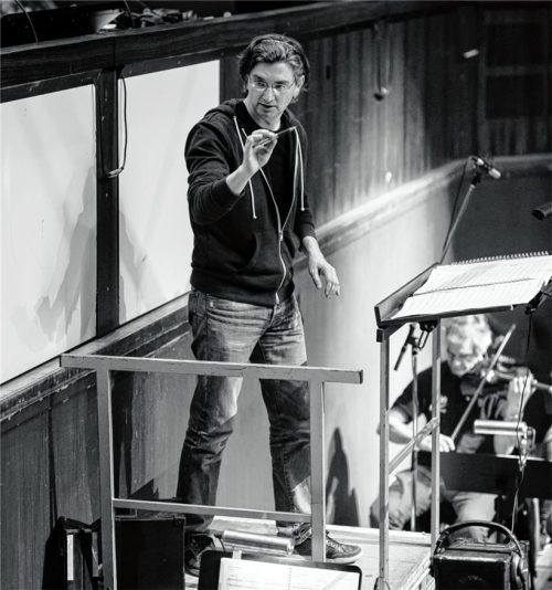 Michael Gartner bei der Musical-Produktion „Jesus Christ Superstar“ im Rosenheimer Kuko. Foto Privat