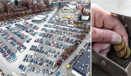 Nach der Bekanntgabe, dass das Parken auf der Loretowiese in Rosenheim ab Herbst etwas kosten soll, gibt es große Diskussionen, vor allem unter Pendlern. Fotos re/dpa