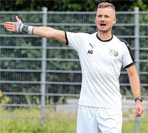 Spielertrainer: Andreas Giglberger ist neu bei der SG Tüßling/Teising.Foto Gabi Zucker