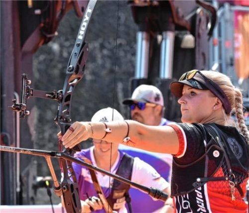 Voller Fokus voraus: Katharina Bauer hofft auf ein gutes Ergebnis bei der Heim-WM.Foto Eckhard Frerichs