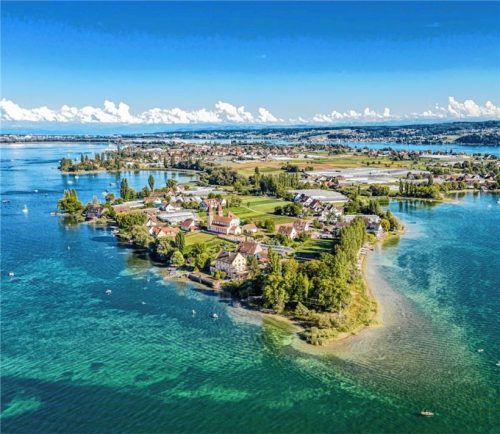 „Wir knüpfen ein Band“ ist das Motto des Jubiläumsjahres der Gemeinde Reichenau, zu der die Insel Reichenau gehört.