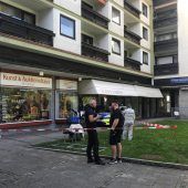 Rosenheim-Cops drehen vor Mordhaus