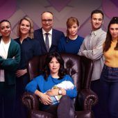 Sechs Moderatoren für ein Baby