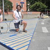 Eine Schani-Werkstatt im Westend