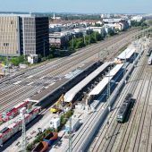 Ein neuer Bahnsteig für Laim