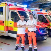 Minister als Praktikant im Rettungswagen
