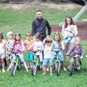 Spende ermöglicht sechs neue Fahrräder für Kindergarten