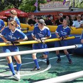 Traditionelles THW-Fest: Abkühlen in rasanter Fahrt auf dem Inn