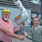 Leuchtende Augen beim Kindertag auf dem Rosenheimer Herbstfest