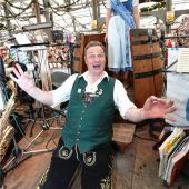 Merkwürdiger Kniefall