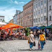 Rosenheim bietet Einkaufspausen mit Kaffeegenuss