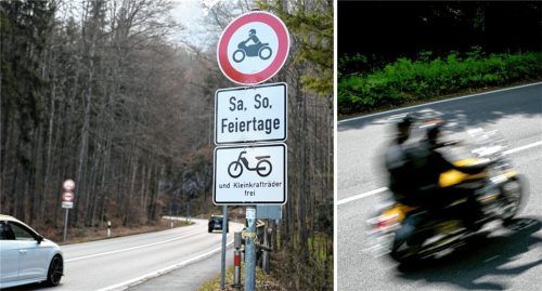 Am Kesselberg gelten nun Sperrzeiten für Motorradfahrer. Mehr Biker drängen jetzt ans Sudelfeld, das sich immer mehr zu einem Raser-Hotspot entwickelt. Foto  Symbolfoto dpa