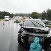 Unfälle auf der A8 sorgen für erhebliche Behinderungen