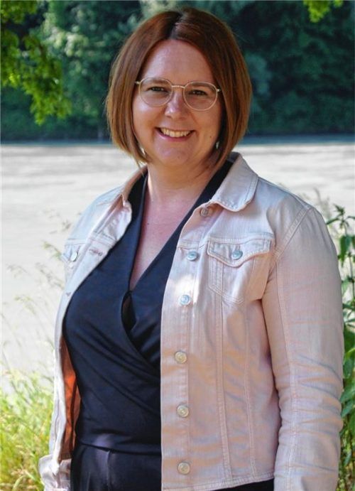 Claudia Einberger (37), freie Trauerrednerin aus Wasserburg. Foto Timon Franz