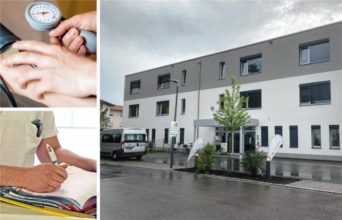 Das Staatliche Gesundheitsamt Rosenheim hat gegen die Fachklinik Bruckmühl (rechts) wegen zahlreicher Mängel, beispielsweise im Bereich der Patientenversorgung und der Dokumentation, einen Aufnahmestopp verhängt, der zunächst bis zum 25. August 2023 galt. Fotos Weinzierl/dpa