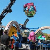 Aufbau-Endspurt bei Bruthitze