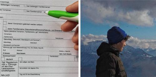 Der 19-jährige Fabio Aliffi möchte seinen alten Nachnamen wieder annehmen. Doch das ist nicht so leicht. Foto Re