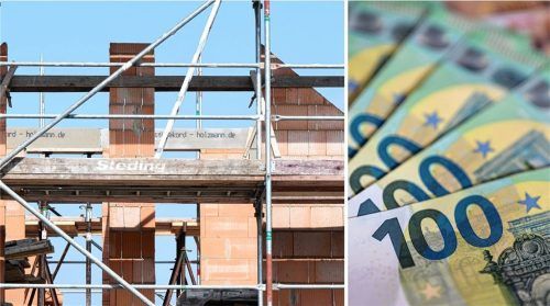 Der Immobilienmarkt in Rosenheim ist weiter angespannt – auch wenn die Kaufpreise für ältere Häuser und Wohnungen im Sinkflug sind. Foto Montage: dpa/picture alliance/Julian Stratenschulte/Monika Skolimowska