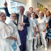 Abgeordnete besuchen das WZ-Wundzentrum