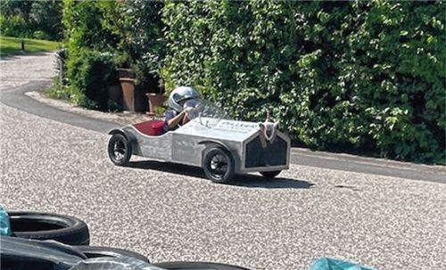 Eng nahm Felix Aumüller auf seinem „Racing Unicorn“ die Kurve – mit Erfolg, er holte Gold in seiner Altersklasse. Fotos kirchner