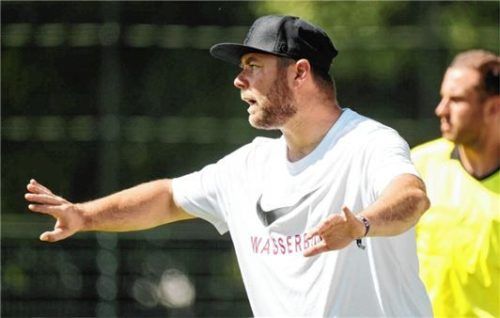Florian Heller will von seiner Mannschaft die gleiche Einstellung wie gegen Rosenheim sehen.Foto mb.presse