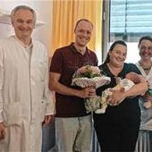 Rosenheimer Klinik feiert 1000. Geburt