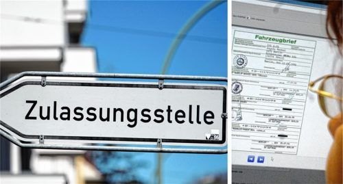 Mit ein paar Tricks kann man die Zulassung des Fahrzeugs ein wenig beschleunigen. Foto dpa/Soeren Stache/