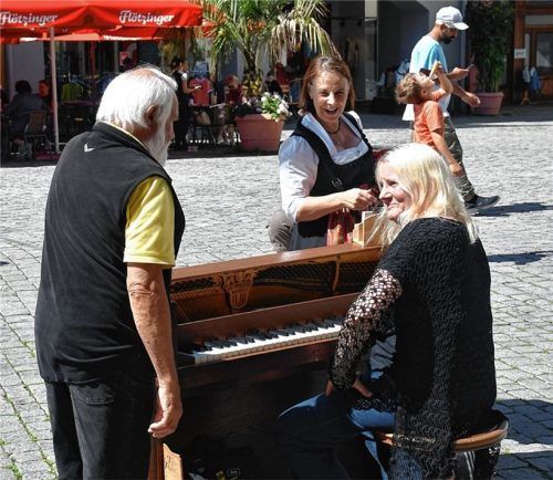 Nach Rosenheim kommt Vroni Holzmann immer wieder gerne. Von vielen Zuhörern hat sie eine positive Rückmeldung erhalten.