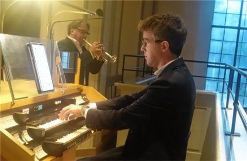 Organist und Kulturpreisträger Johannes Berger.Foto franke