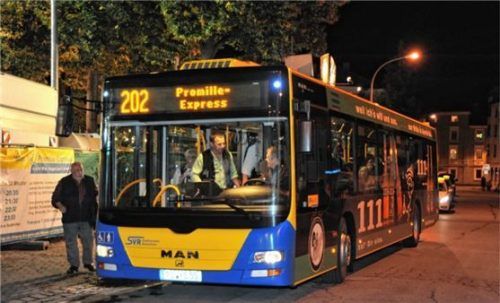 Über 25 Jahre war der Promille-Express fester Bestandteil auf dem Rosenheimer Herbstfest. Jetzt wird das Angebot eingestellt. Foto Schlecker