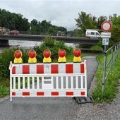 Rosenheim sichert Dammwege und sperrt Unterführungen ab