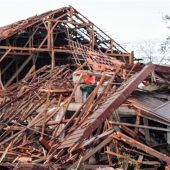 Eine Schneise der Verwüstung