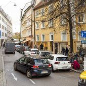 Autos werden ausgesperrt