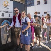 Die Trinkwasserbrunnen sind der Hit