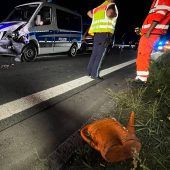 Gießkanne stoppt Polizeikolonne