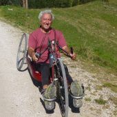 Mit dem Handbike bergauf